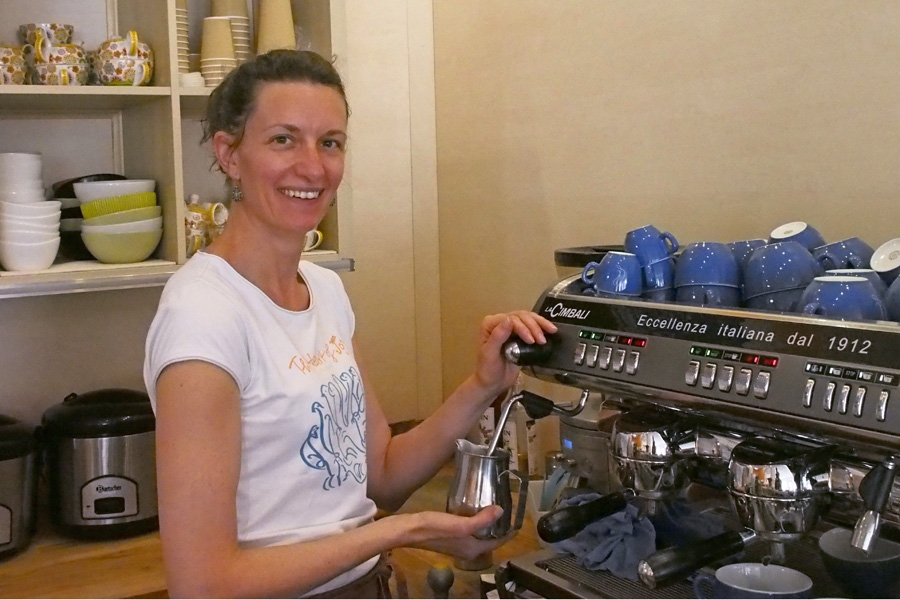 Italienische Kaffemaschine - Italian coffee machine